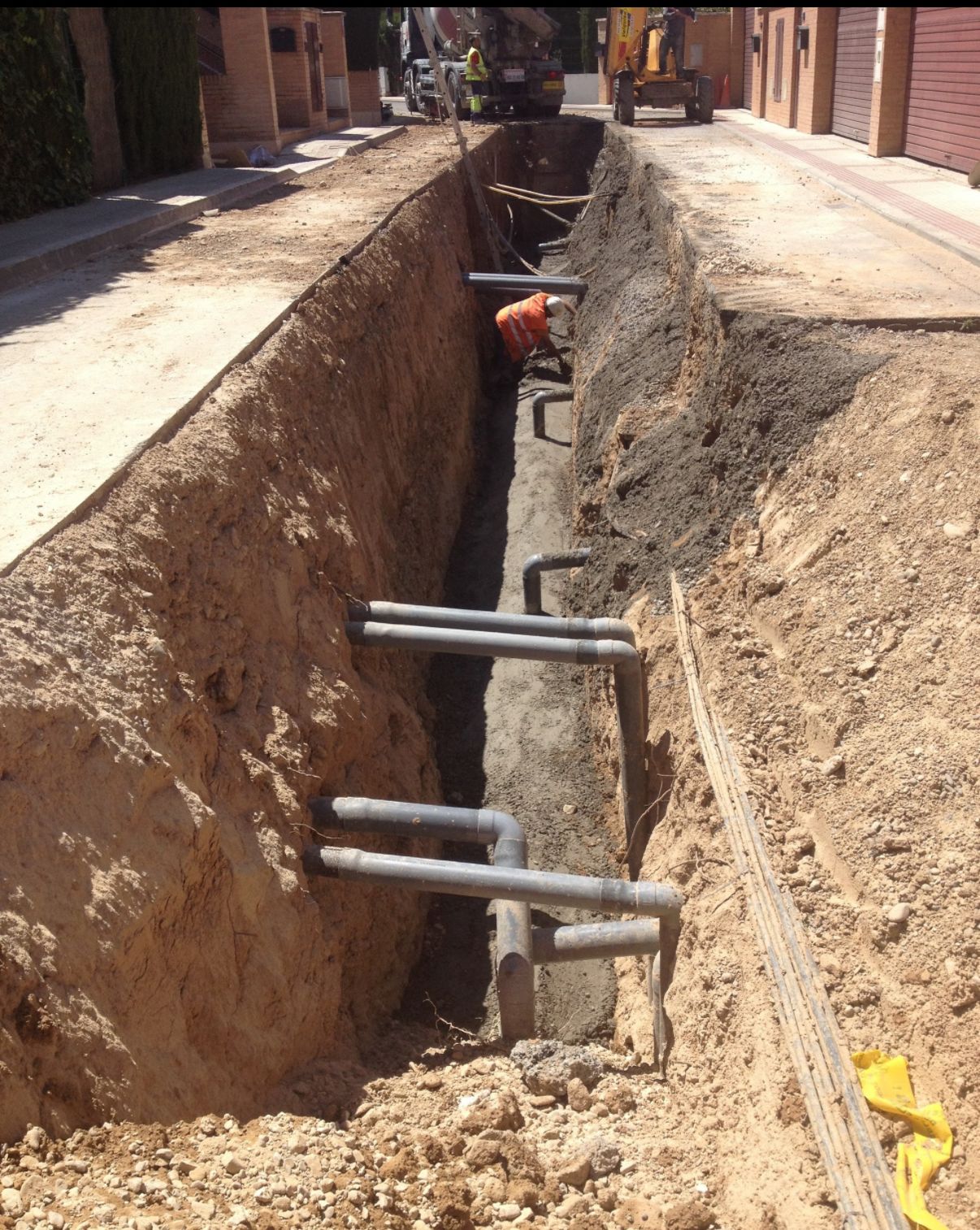 Acometidas de saneamiento en Zaragoza